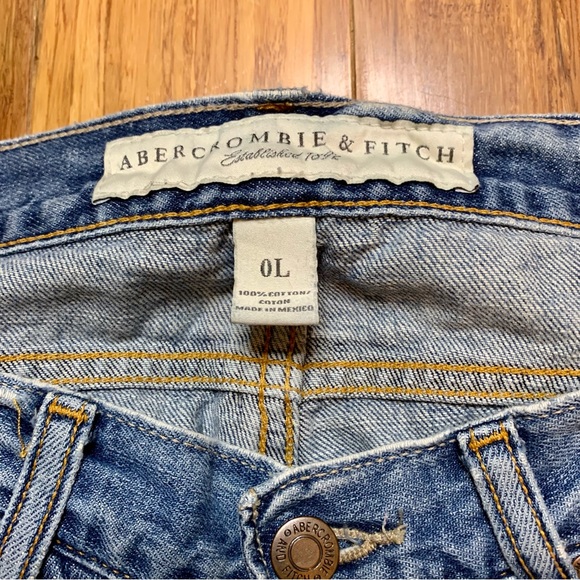 Vintage Abercrombie & Fitch Madison Distressed Low Rise Jean - Picture 5 of 8
